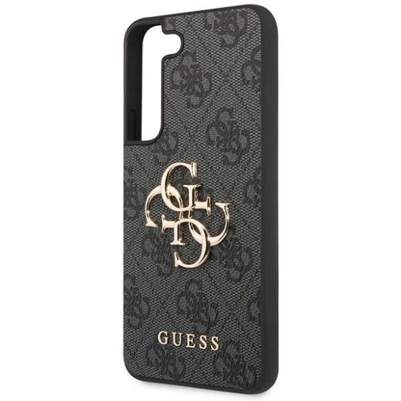 Guess GUHCS23S4GMGGR S23 S911 gri/gri hard Husă 4G Big Metal Logo husă