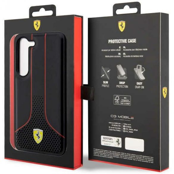 Ferrari FEHCS23SPCSK S23 S911 carcasă rigidă/neagră perforată 296 P