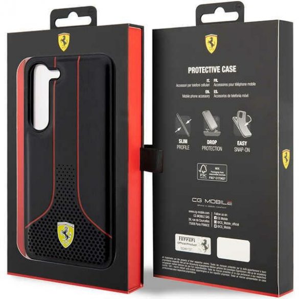 Ferrari FEHCS23MPCSK S23+ S916 carcasă rigidă/neagră perforată 296 P