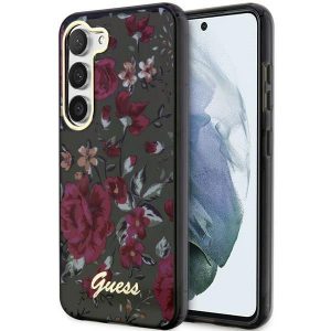 Guess GUHCS23MHCFWSA S23+ S916 zielony/kaki hardcase Flower Collection