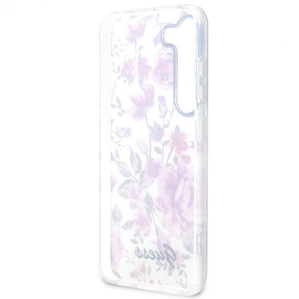 Guess GUHCS23MHCFWST S23+ S916 biały/alb hardcase Collection Flower