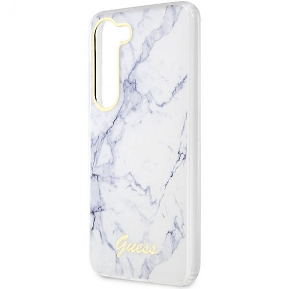 Guess GUHCS23MPCUMAH S23+ S916 biały/alb hardcase Marble