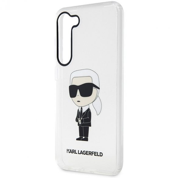 Karl Lagerfeld KLHCS23SHNIKTCT S23 S911 husă transparentă Ikonik Karl Lagerfeld