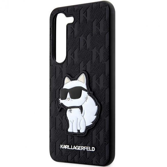 Karl Lagerfeld KLHCS23MSAKLHCPK S23+ S916 hardcase czarny/negru Saffiano Monogram Choupette