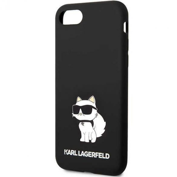 Karl Lagerfeld KLHCI8SNCHBCK iPhone 7/8/ SE 2020 / SE 2022 hardcase czarny/negru Silicon Choupette