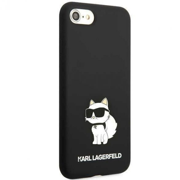 Karl Lagerfeld KLHCI8SNCHBCK iPhone 7/8/ SE 2020 / SE 2022 hardcase czarny/negru Silicon Choupette