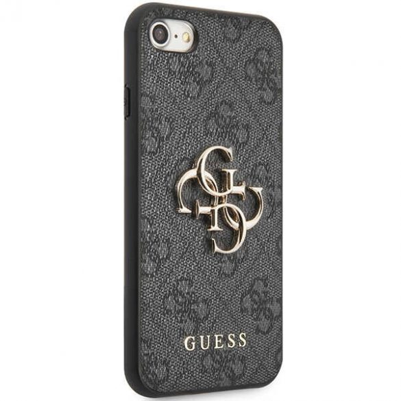 Guess GUHCI84GMGGR iPhone 7/8/SE 2020 / SE 2022 gri/gri hard Husă 4G Big Metal Logo