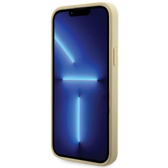 Guess GUHCP14MHDGTPD iPhone 14 Plus / 15 Plus 6,7" złoty/aurie carcasă rigidă Triunghi cu stras