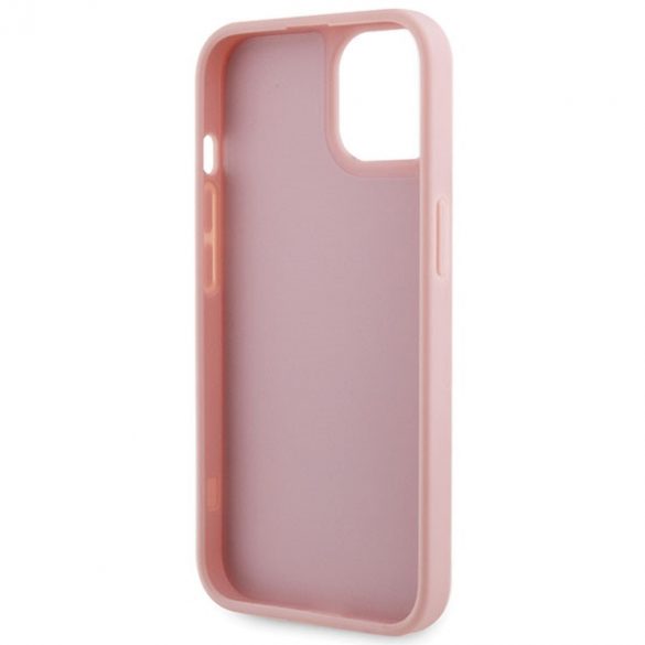 Guess GUHCP14MHDGTPP iPhone 14 Plus / 15 Plus 6.7" rożowy/roz hardcase Triunghi cu stras