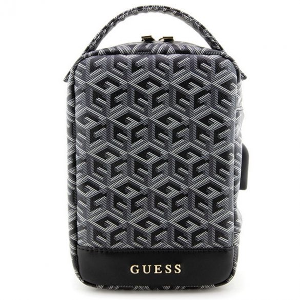 Guess Torba GUHBHGCFSEK Organizator czarny/negru GCube Stripe