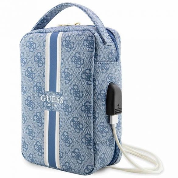 Guess Torba GUHBP4RPSB Organizator niebieski/blue 4G Printed Stripes