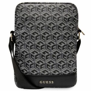 Geantă pentru tablete Guess Torba GUTB10HGCFSEK 10 czarny/negru GCube Stripe"