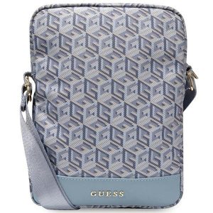 Geantă pentru tabletă Guess Torba GUTB10HGCFSEB 10" niebieski/albastru GCube Stripe