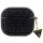 Guess GUA3HDGTPK AirPods 3 Husă negru / negru Rhinestone Triangle Charm