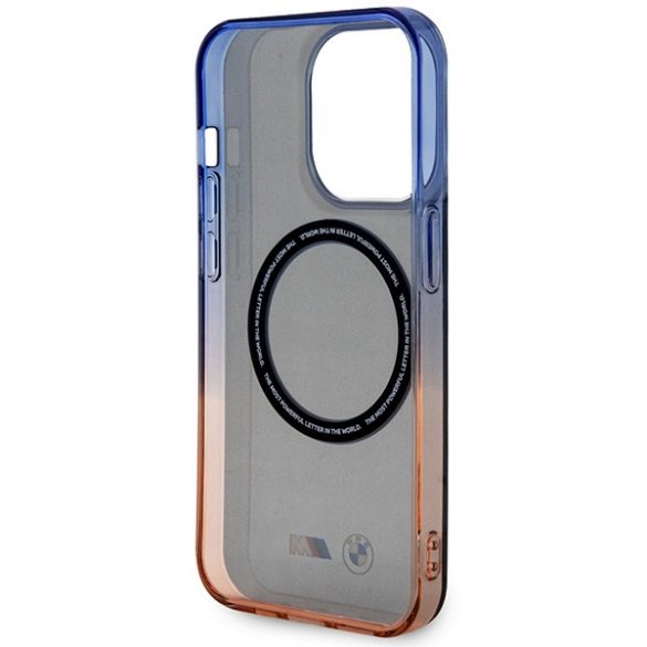 Etui BMW BMHMP14LHTGE iPhone 14 Pro 6.1 szary/grey Hardcase Gradient Bumper MagSafe"