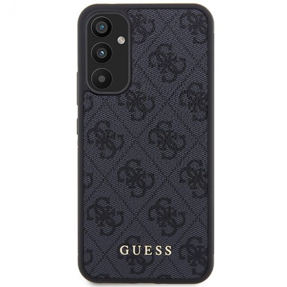 Guess GUHCSA34G4GFGR A34 5G A346 gri/gri hard Husă 4G Metal Gold Logo