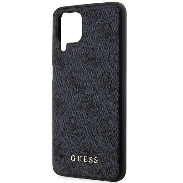 Guess GUHCSM33G4GFGR M33 5G M336 gri/gri hard Husă 4G Metal Gold Logo