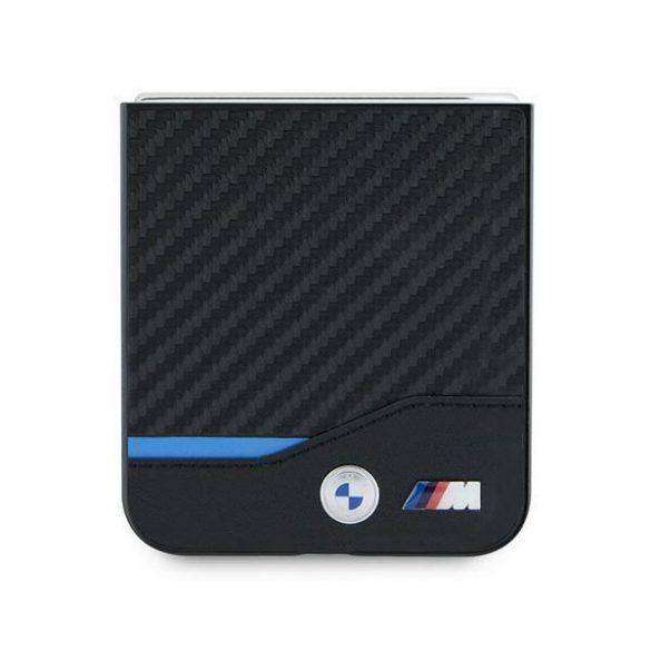 BMW BMHCZF622NBCK Z Flip6 F741 carcasă rigidă czarny/negru Carbon Blue Line