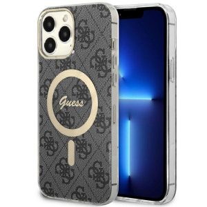 Guess GUHMP13XH4STK iPhone 13 Pro Max 6.7 carcasă rigidă/neagră 4G MagSafe"