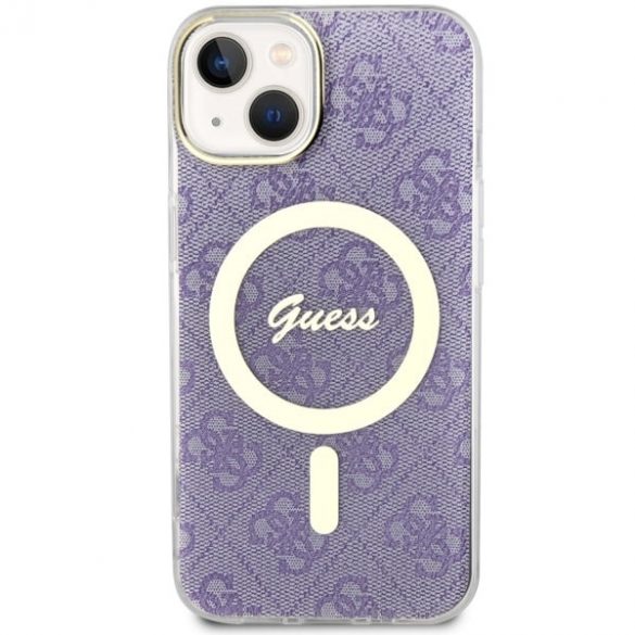 Guess GUHMP14MH4STU iPhone 14 Plus / 15 Plus 6,7" violet/purpuriu hardcase 4G MagSafe