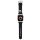 Karl Lagerfeld curea KLAWMSLKNK Apple Watch 38/40/41mm negru/curea neagră 3D cauciuc Karl Head