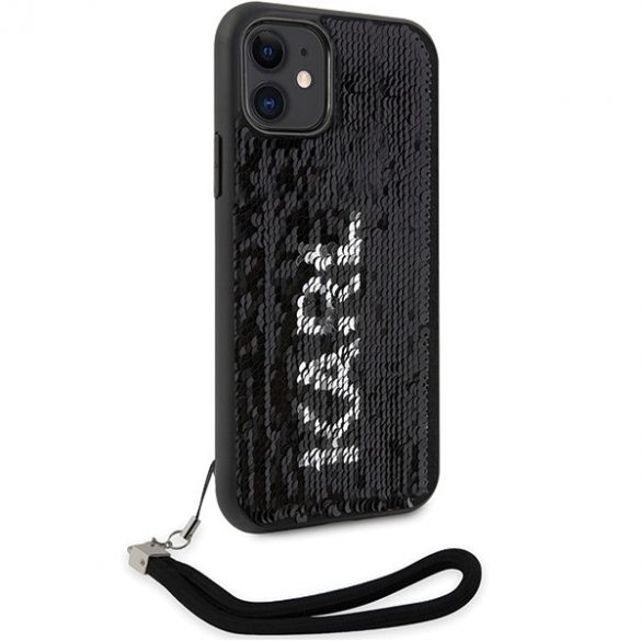 Karl Lagerfeld KLHCN61PSQRKS iPhone 11 / Xr 6,1 srebrny/argintiu Hardcase Paiete Cordon"