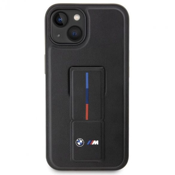 Etui BMW BMHCP15S22GSLK iPhone 15 / 14 / 13 6.1" czarny/negru hardcase Grip Hot Stamp