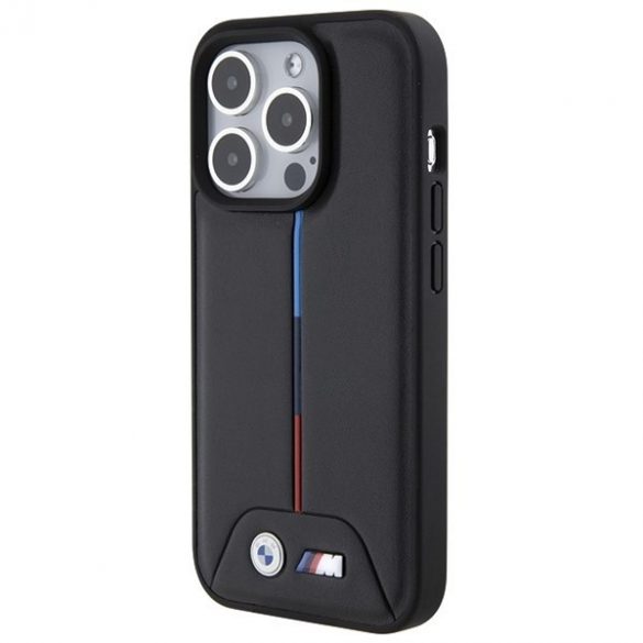 BMW BMHCP15X22PVTK Carcasă rigidă pentru iPhone 15 Pro Max 6.7, negru, matlasat, tricolor"