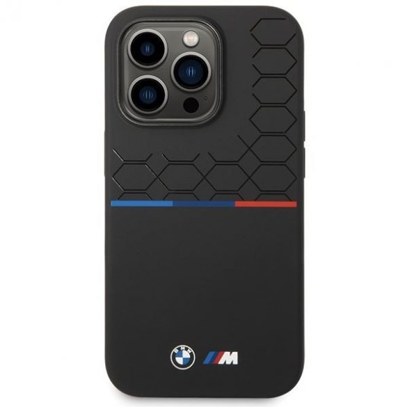 BMW BMHCP15L22SMPK iPhone 15 Pro 6.1 model siliconic czarny/negru"