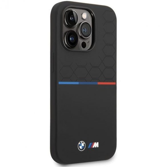 BMW BMHCP15L22SMPK iPhone 15 Pro 6.1 model siliconic czarny/negru"