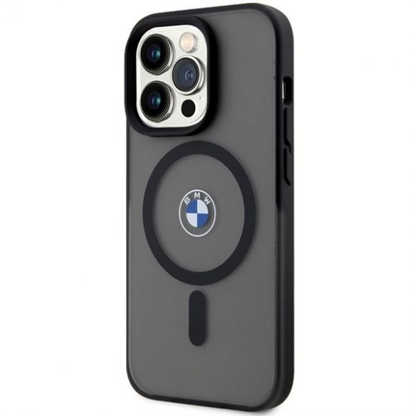 BMW BMHMP15XDSLK iPhone 15 Pro Max 6.7 carcasă rigidă/neagră IML Signature MagSafe"