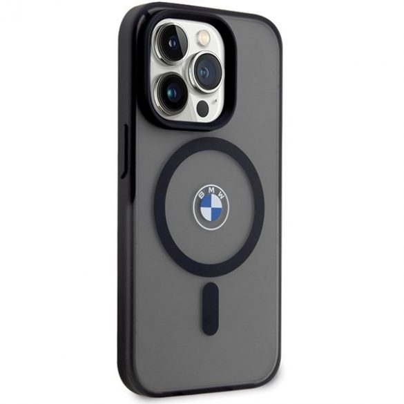 BMW BMHMP15XDSLK iPhone 15 Pro Max 6.7 carcasă rigidă/neagră IML Signature MagSafe"