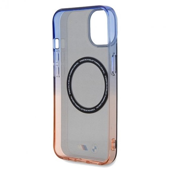 BMW BMHMP15MHTGE iPhone 15 Plus / 14 Plus 6.7 szary/gri husă rigidă Gradient Bumper MagSafe"