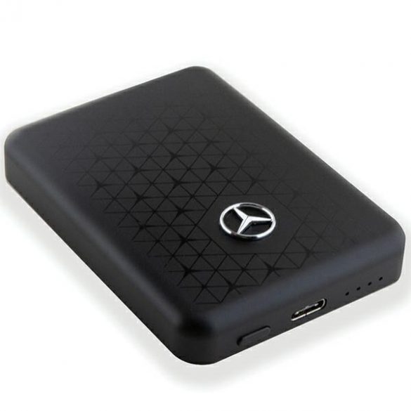 Mercedes Powerbank MEPB5KMESTK 15W 5000mAh negru / negru MagSafe