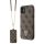 Guess GUHCN61P4TDSCPW iPhone 11 / Xr 6.1 husă rigidă maro/brązowy Crossbody 4G Metal Logo"