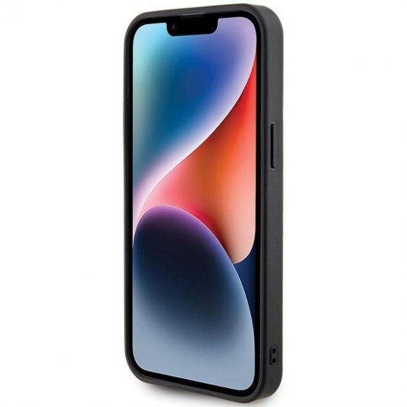 Guess GUHCP15XPFGSBSD iPhone 15 Pro Max 6,7 grădini/carcasă rigidă galbenă cu sigla cu strasuri metalice"