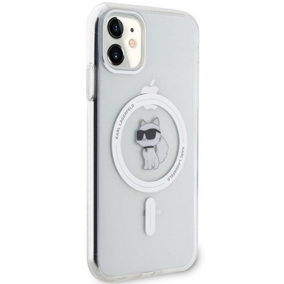 Karl Lagerfeld KLHMN61HFCCNOT iPhone 11 przezroczysty/transparent hardcase IML Choupette MagSafe