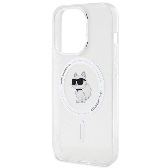 Karl Lagerfeld KLHMP15LHFCCNOT iPhone 15 Pro 6.1 transparent hard Husă IML Choupette MagSafe"