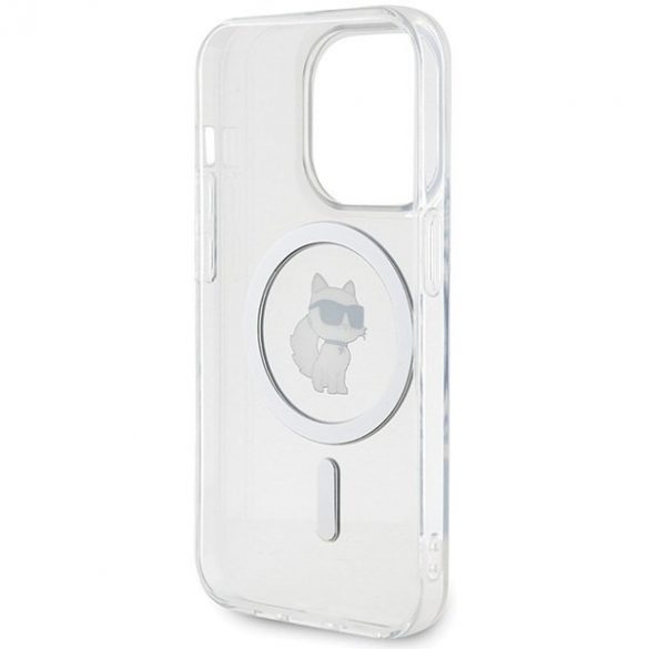 Karl Lagerfeld KLHMP15LHFCCNOT iPhone 15 Pro 6.1 transparent hard Husă IML Choupette MagSafe"