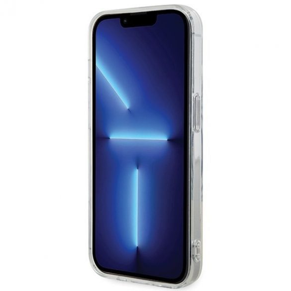 Karl Lagerfeld KLHCP15XHNCMKLT Husă rigidă transparentă pentru iPhone 15 Pro Max 6.7 Monogram Choupette"