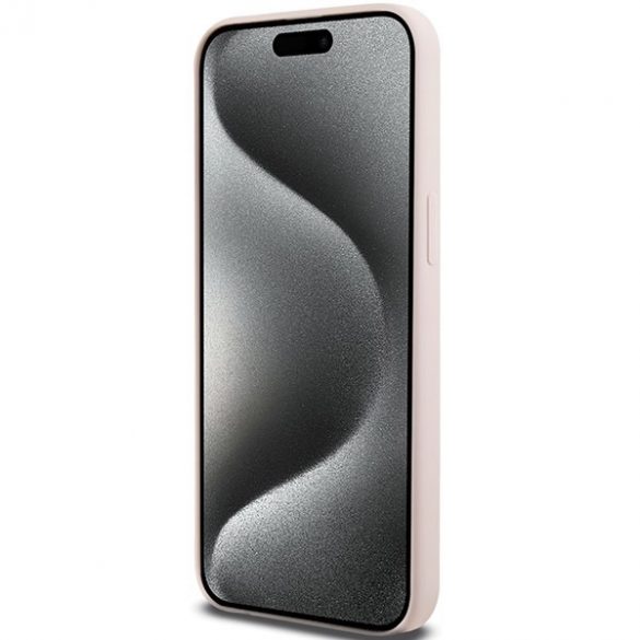 Karl Lagerfeld KLHCP15XSKSBMCP iPhone 15 Pro Max 6.7 roz/roz hard Husă Silicone Karl Script"