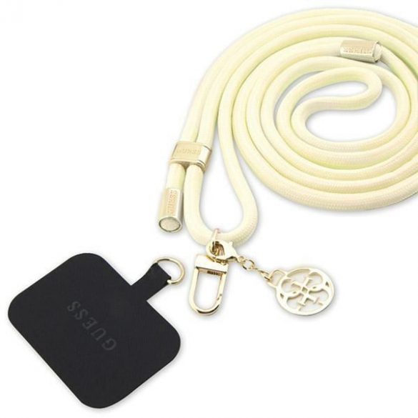 Guess GUOUCNMG4EE Universal CBDY Cord pasek beżowy/bej