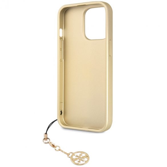 Guess GUHCP14LGF4GGR iPhone 14 Pro 6,1 husă rigidă szary/gri 4G Charms Collection"