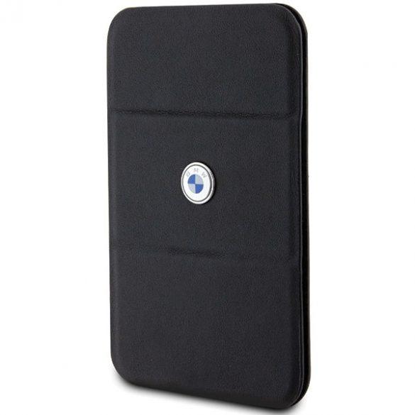 Suport pentru slot pentru card portofel BMW BMWCSMRSK czarny/negru MagSafe Signature Collection