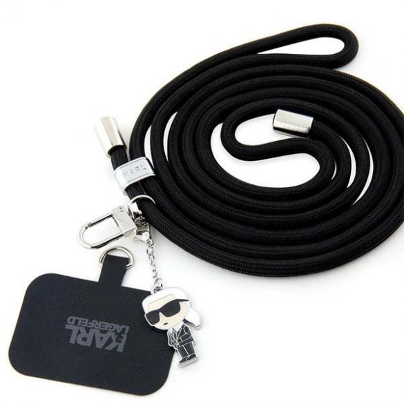 Karl Lagerfeld KLUCNMSCKIK Universal CBDY Cord curea negru / negru