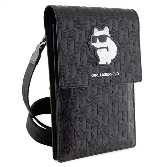 Karl Lagerfeld Geantă  KLWBSAKHPCK negru/negru Saffiano Monogram Choupette