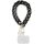 Guess GUOUCBMC4MK Universal Big Hand Strap negru / negru Acrilic 4G Charm