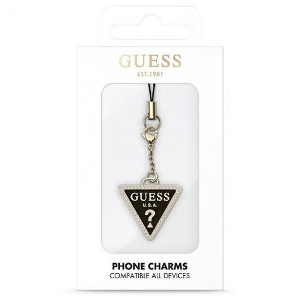 Guess pandativ GUCPMTDCK Curea de telefon Triunghi Diamond Charm cu pietre