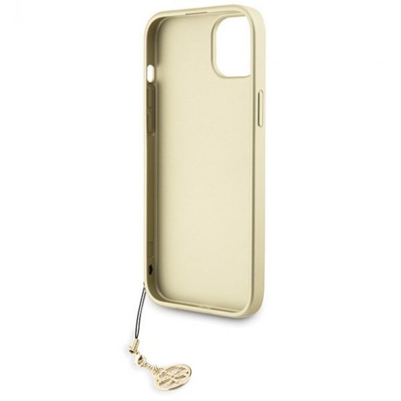 Guess GUHCP15MGF4GGR iPhone 15 Plus / 14 Plus husă rigidă szary/gri de 6,7 inchi 4G Charms Collection