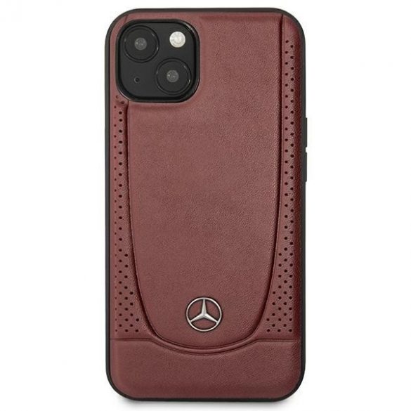 Mercedes MEHCP15SARMRE iPhone 15 / 14 / 13 6.1" czerwony/rosu hardcase Piele Urban Bengale